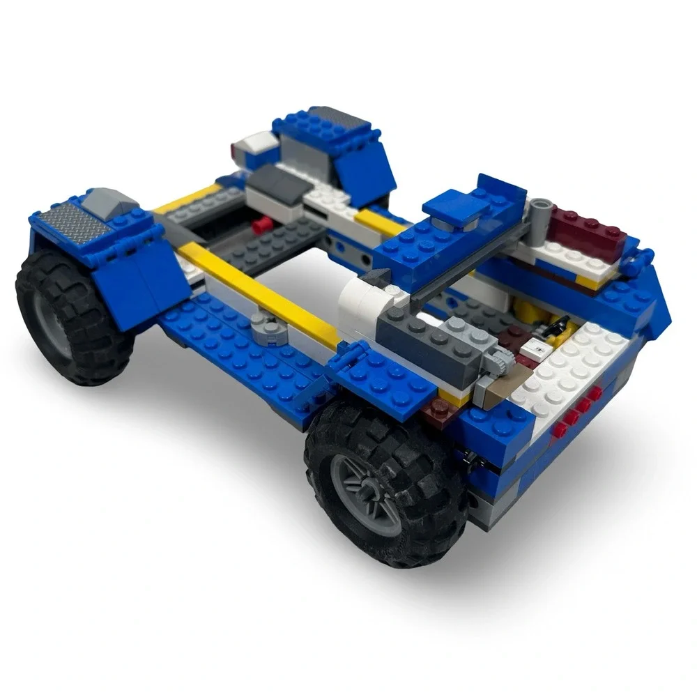 LEGO Jurassic World T-Rex Tracker Vehicle Base 75918‎ Partially Built INCOMPLETE